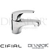 Cifial 32400NP U Podium Mono Basin Mixer Tap Spare Parts